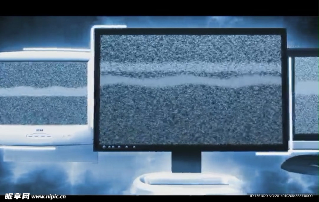 电脑显示屏视频素材