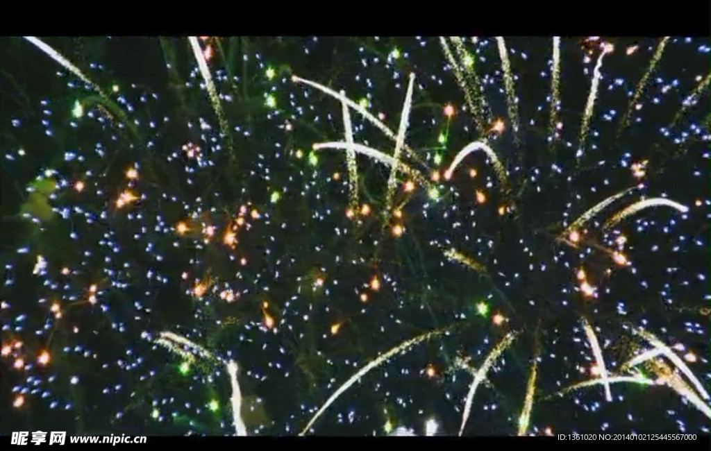 烟花礼花视频素材