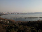 杭州宝石山眺望西湖