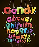卡通字母