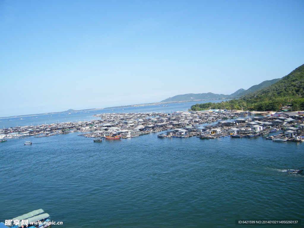 蓝天碧水