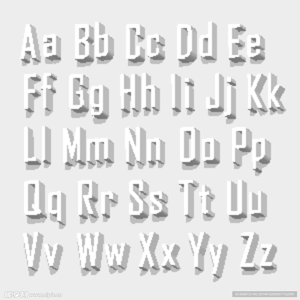 英文字体设计