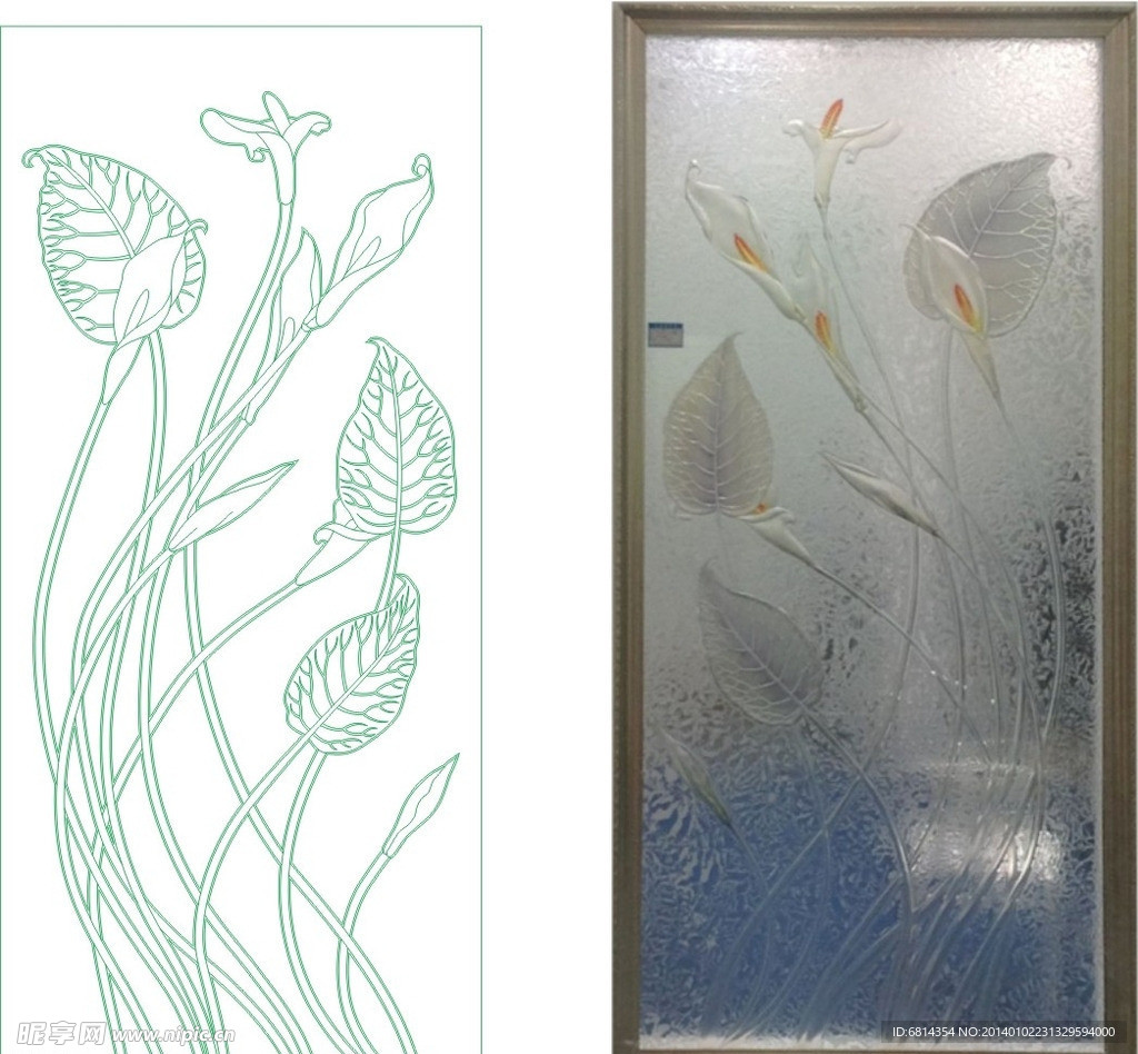 百合 冰花