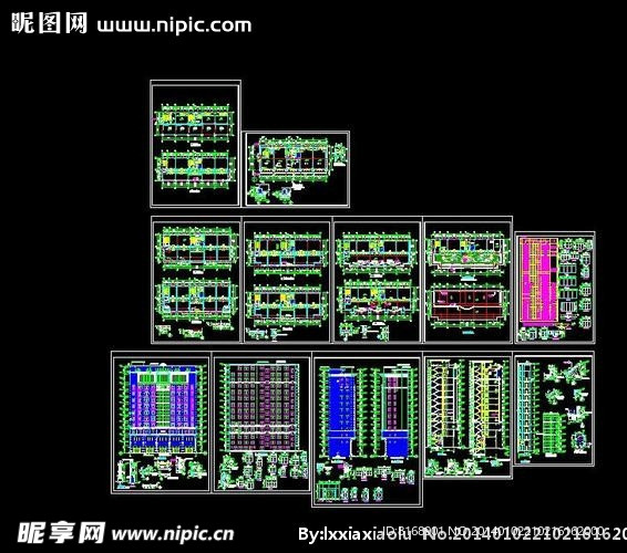 高层写字楼建筑施工图