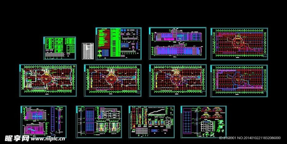 办公楼建筑施工图