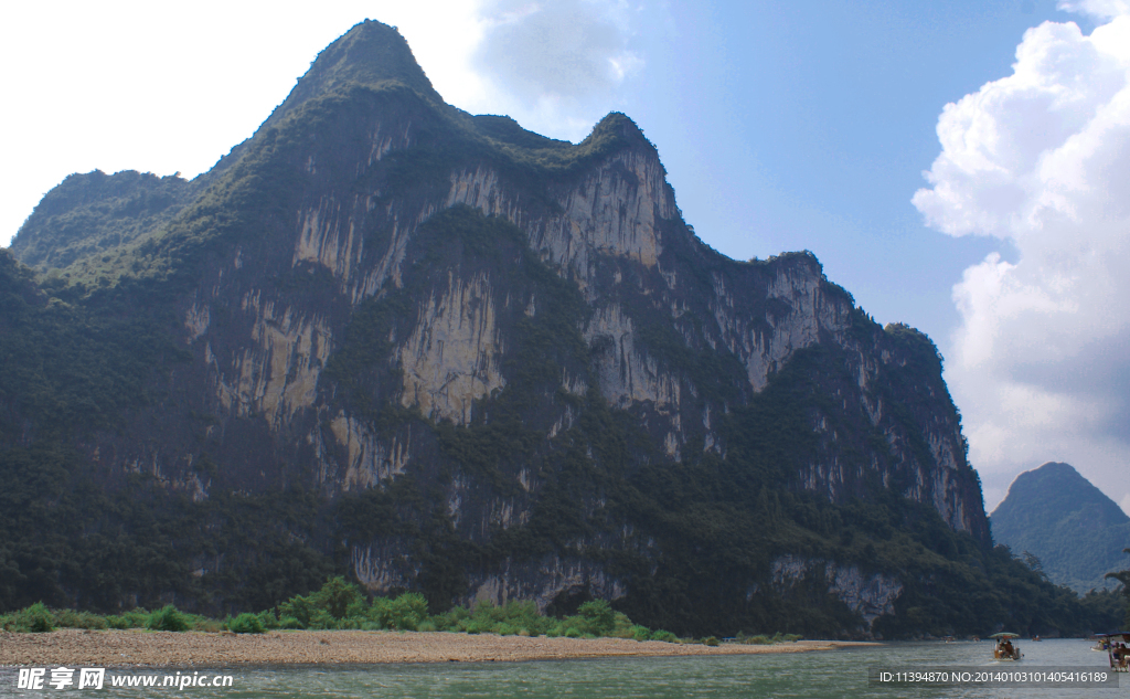 桂林漓江 九马画山