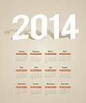2014日历