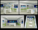 移动4G体验店模型