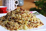 黑椒牛柳松炒饭
