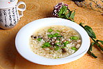 上汤菜粒泡饭