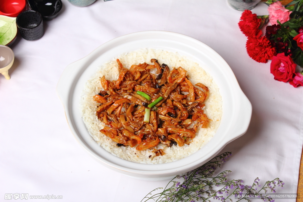 瑶柱虾干煲饭
