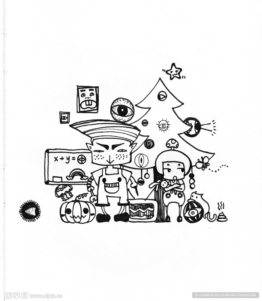 店小二 涂鸦