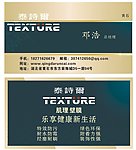 泰诗尔肌理壁膜名片