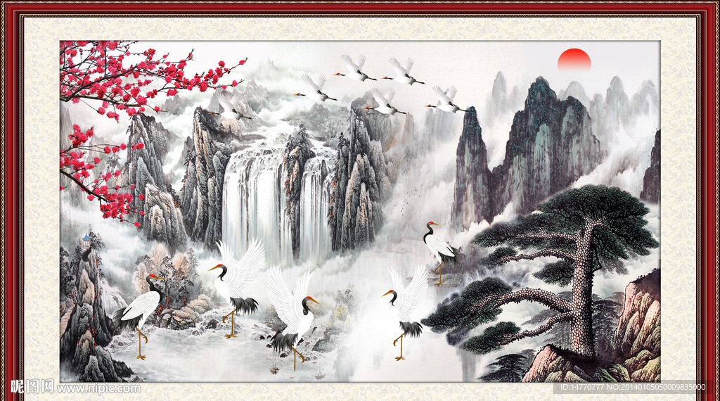 国画山水