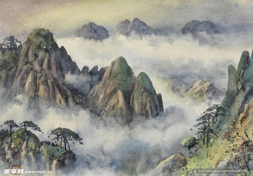 黄山风景