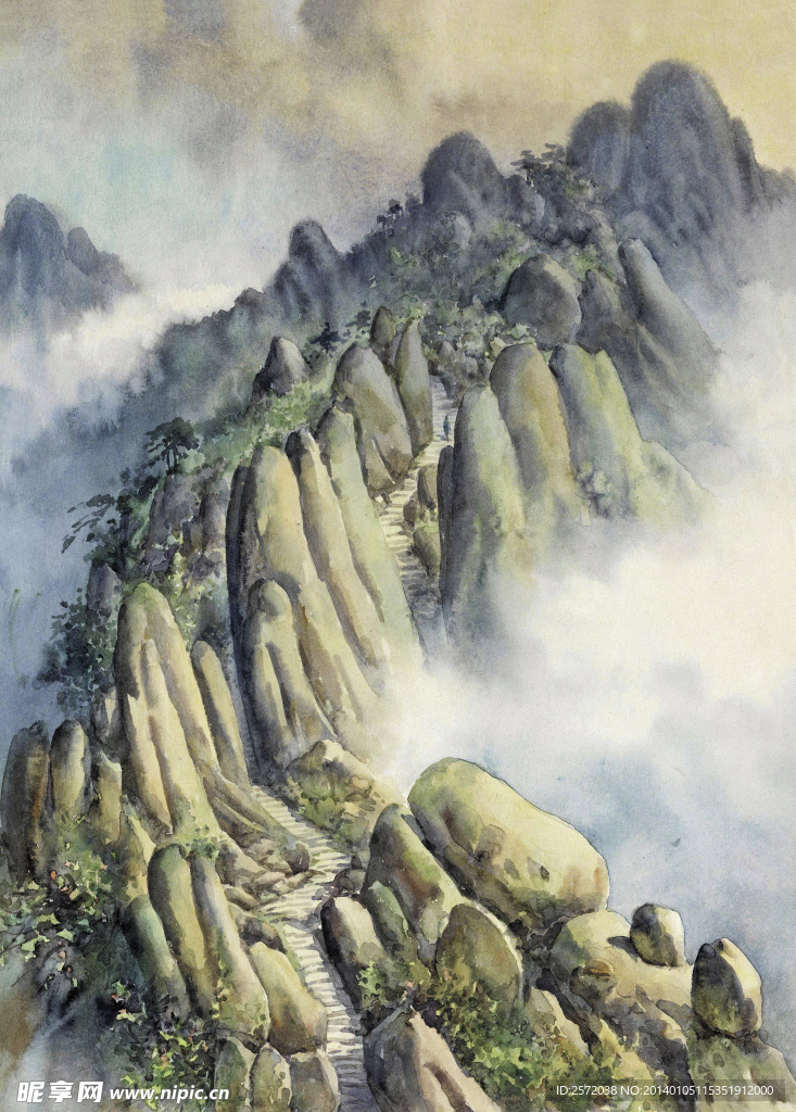 黄山千层梯