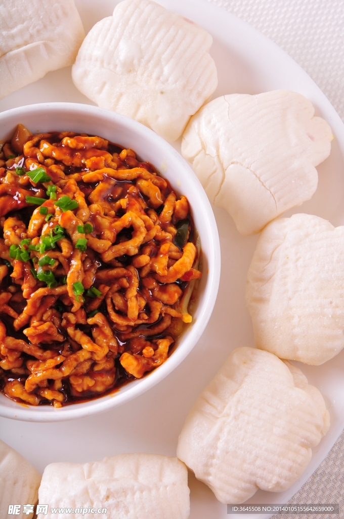 鱼香肉丝夹饼