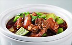 焖锅土猪肉