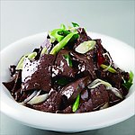 小炒鸭血