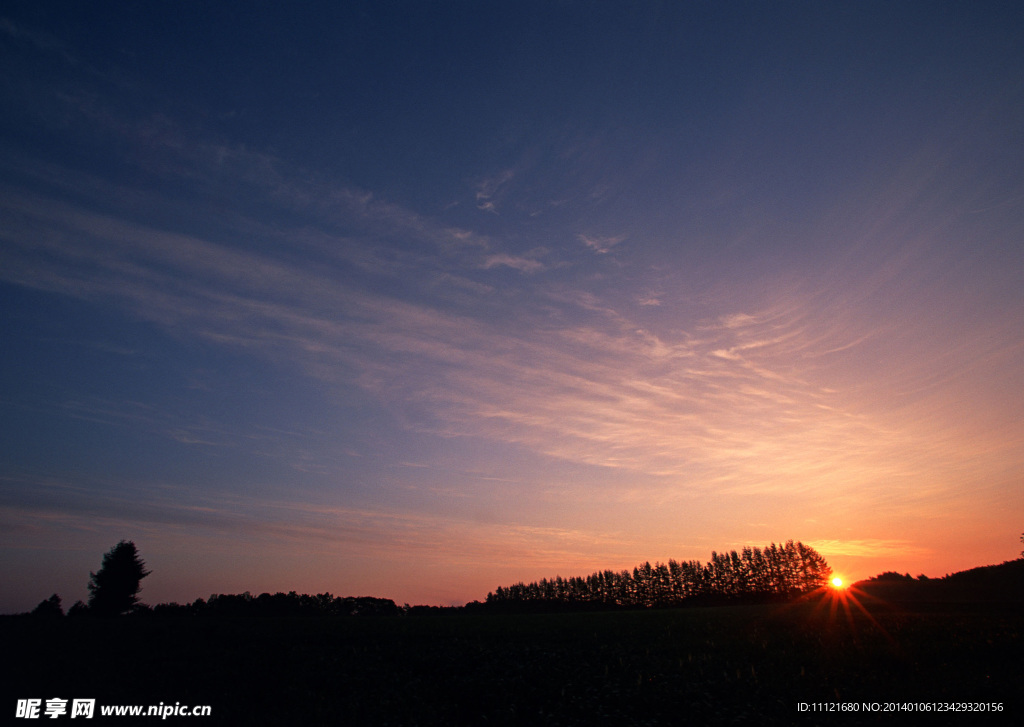 夕阳 风景