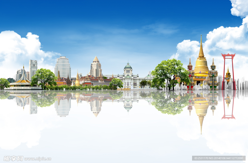 曼谷建筑 曼谷寺庙