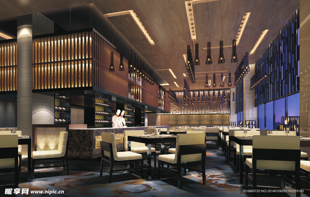 五星级酒店吧台设计