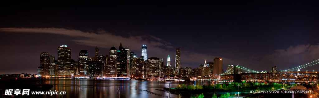 纽约城市夜景