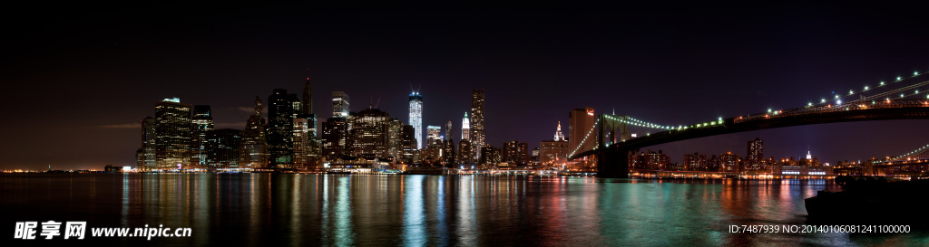 纽约城市夜景