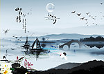 水墨山水