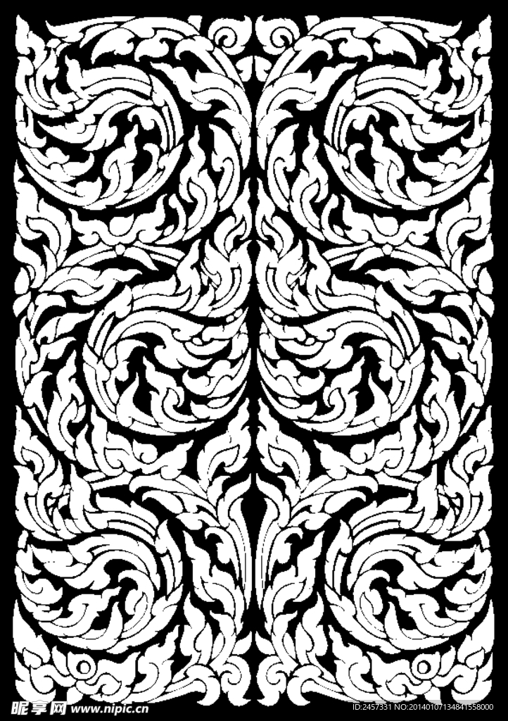 泰国花纹 古典花纹
