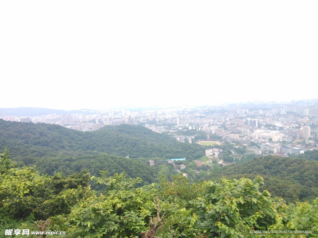 白云山 山顶 风景