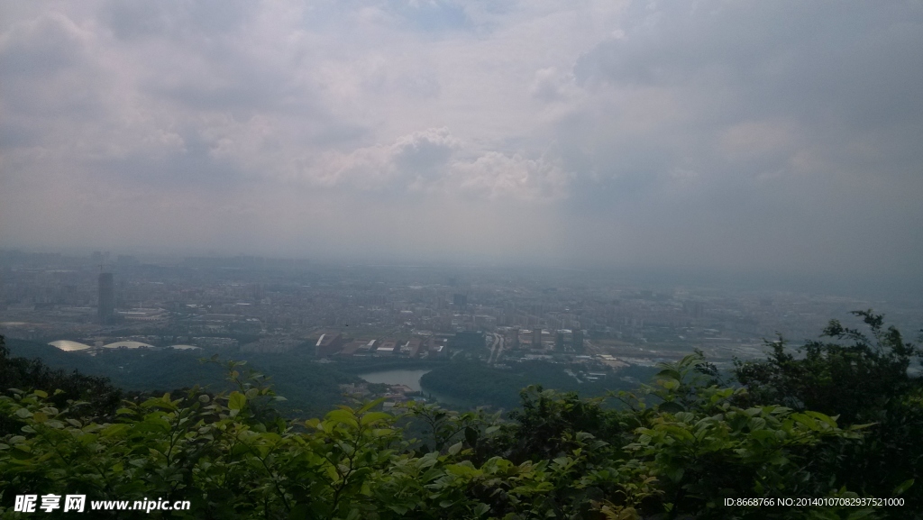 白云山 山顶 风景