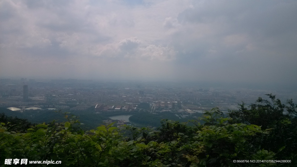 白云山 山顶 风景