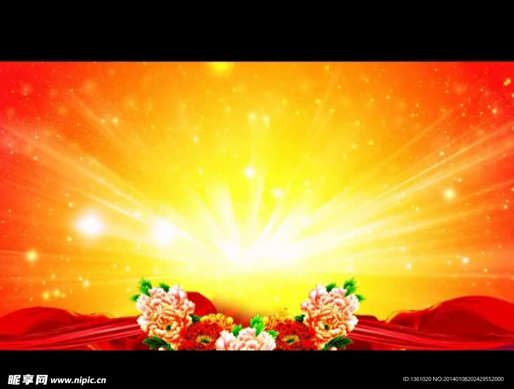 春节元素视频素材