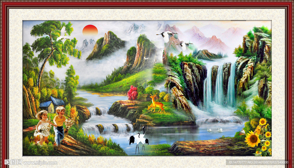 油画风景