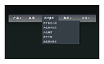 半透明三级导航