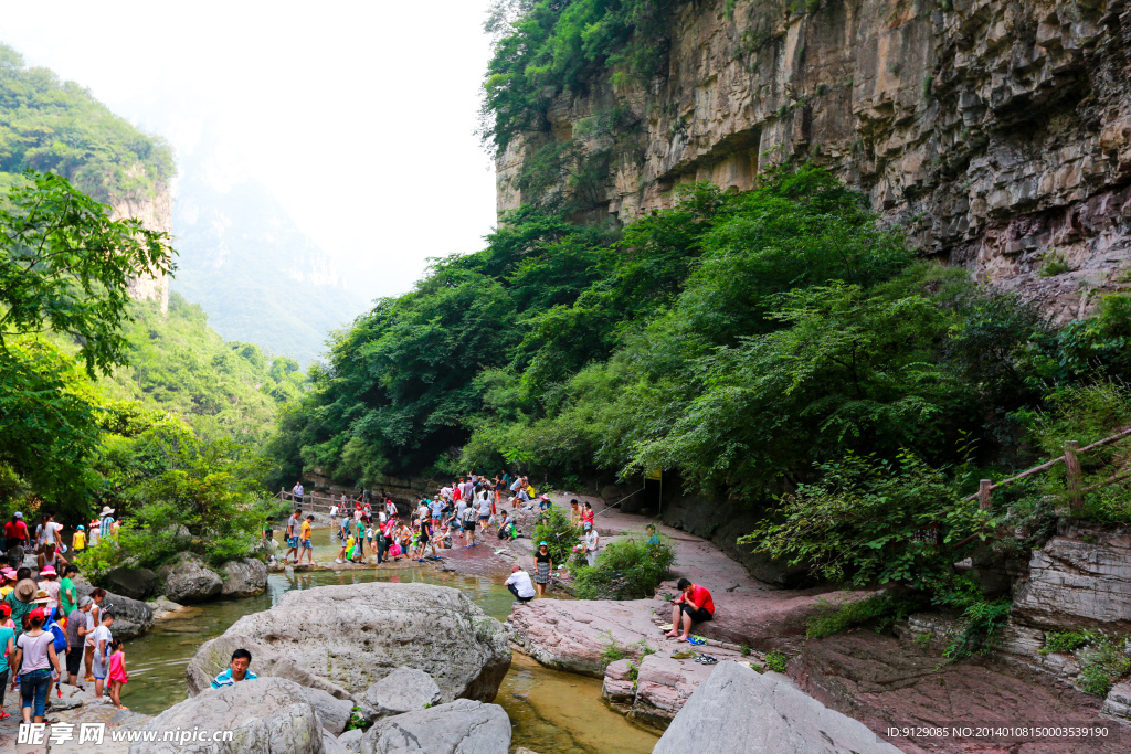 云台山潭瀑峡