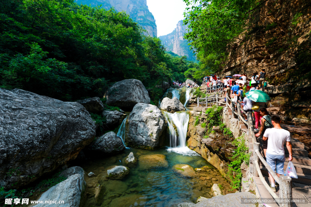云台山潭瀑峡