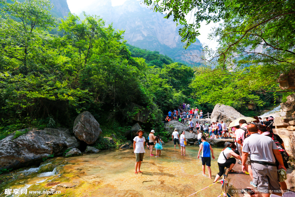 云台山潭瀑峡