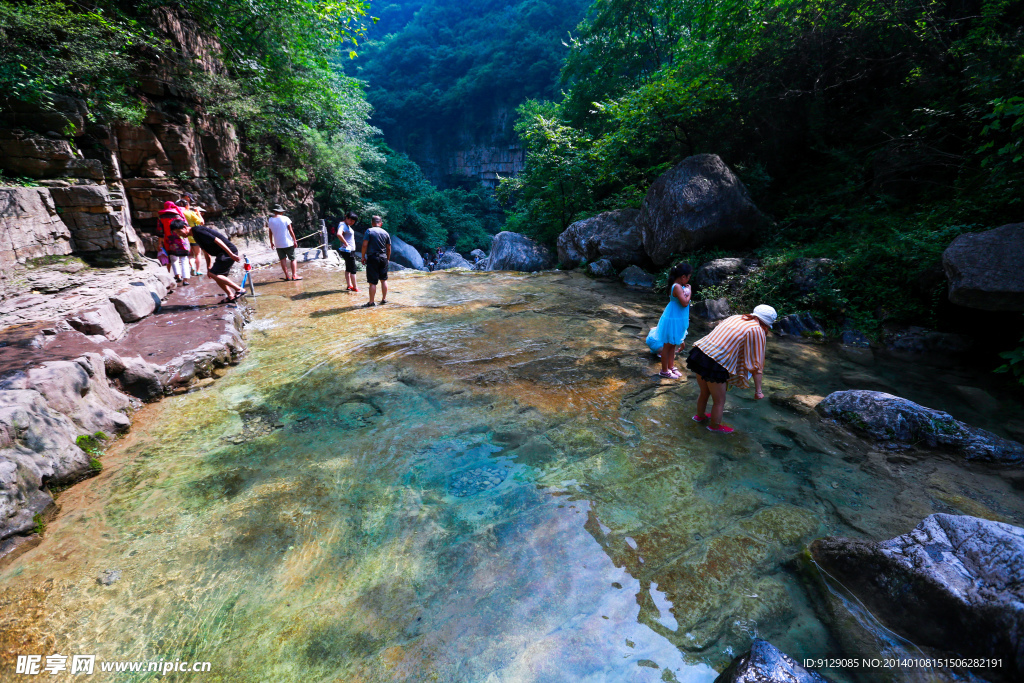 云台山潭瀑峡