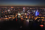夜景 上海 黄浦江