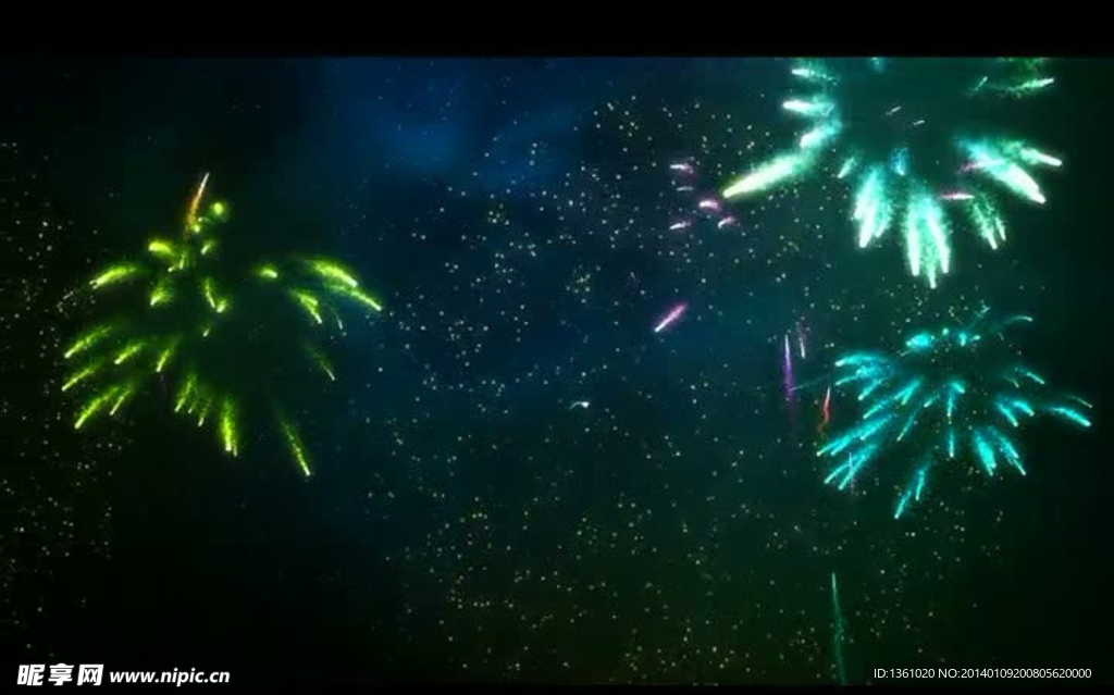 烟花视频素材