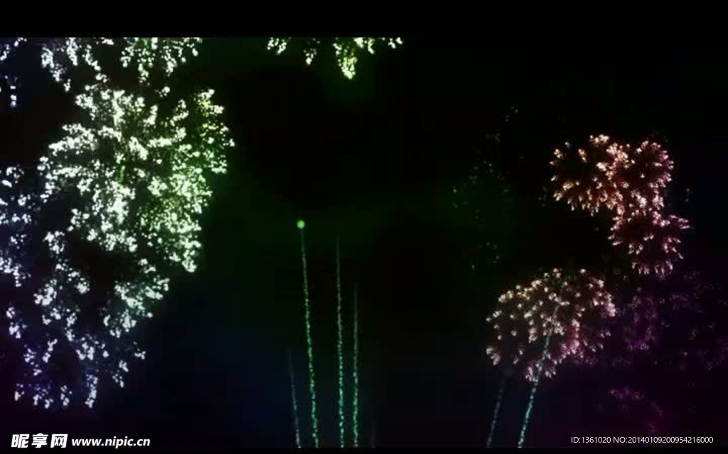 烟花视频素材