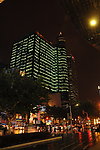 上海夜晚建筑
