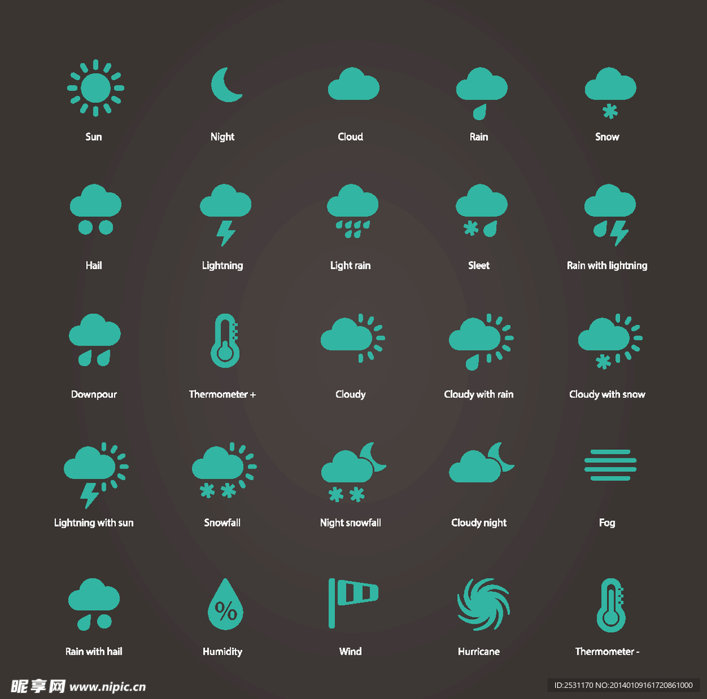 天气图标