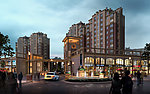 都市华庭夜景环境设计