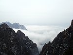 安徽黄山雪景