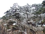 安徽黄山雪景