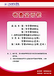 收费公示栏