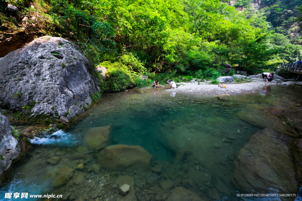 云台山潭瀑峡